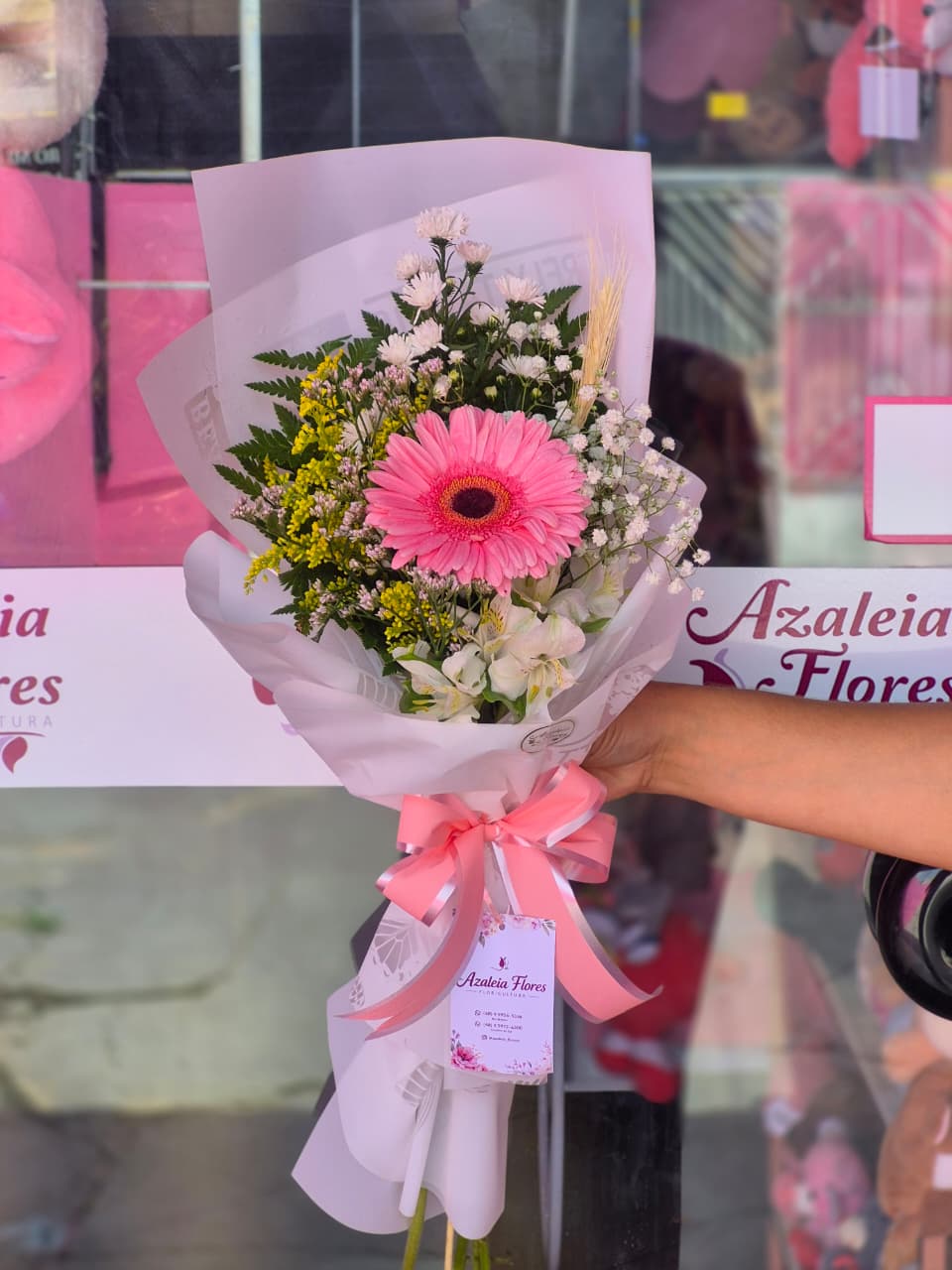 Ramalhete de 1 gerbera