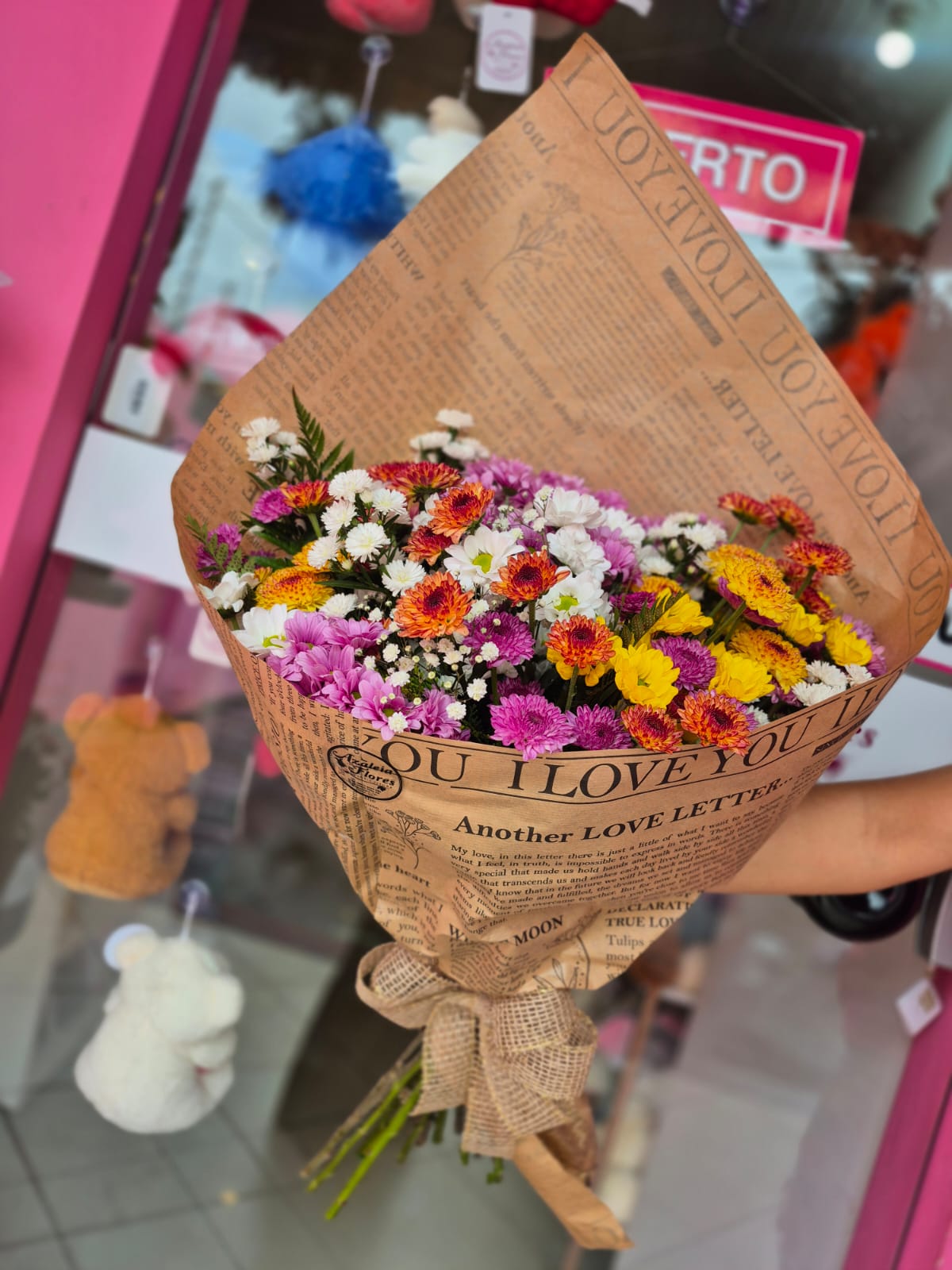 Buquê de flores do campo XG